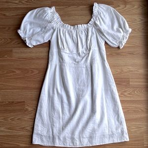 Dynamite white linen dress | Size Small | Barely worn, Like New